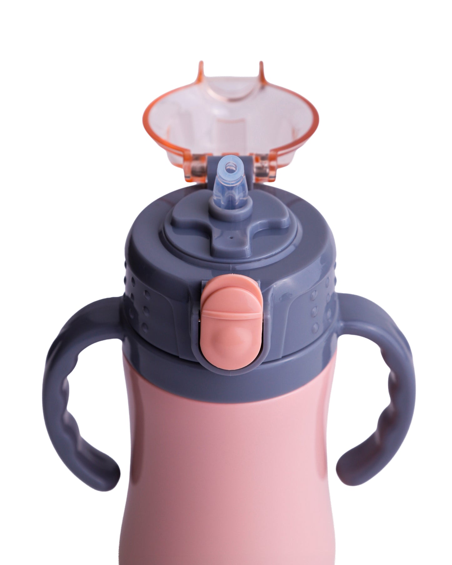 Çocuk Termosu - 280 ml | Sızdırmaz Çift Cidarlı, Vakum Yalıtımlı | Paslanmaz Çelik Pipetli Termos