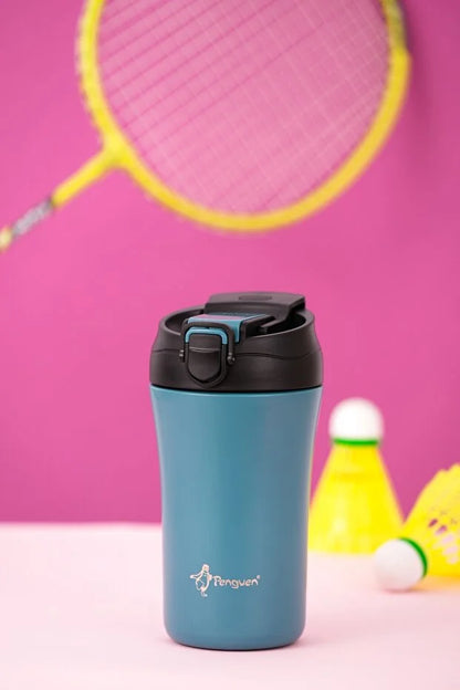 Mug Termosu - 400 ml | Sızdırmaz, Çift Cidarlı, Vakum Yalıtımlı, Paslanmaz Çelik