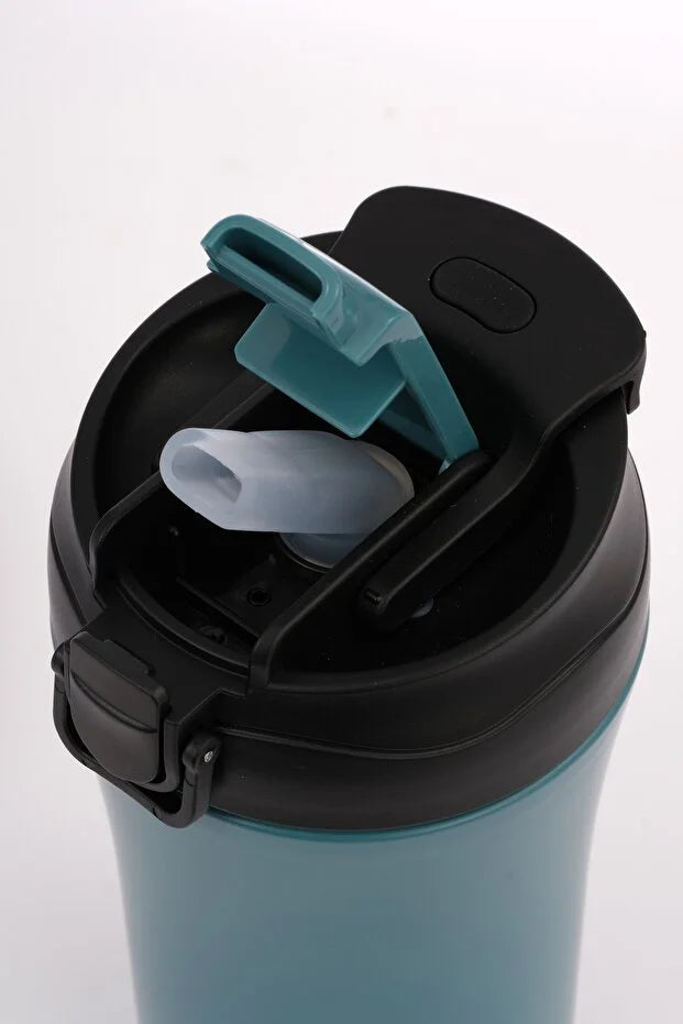 Mug Termosu - 400 ml | Sızdırmaz, Çift Cidarlı, Vakum Yalıtımlı, Paslanmaz Çelik