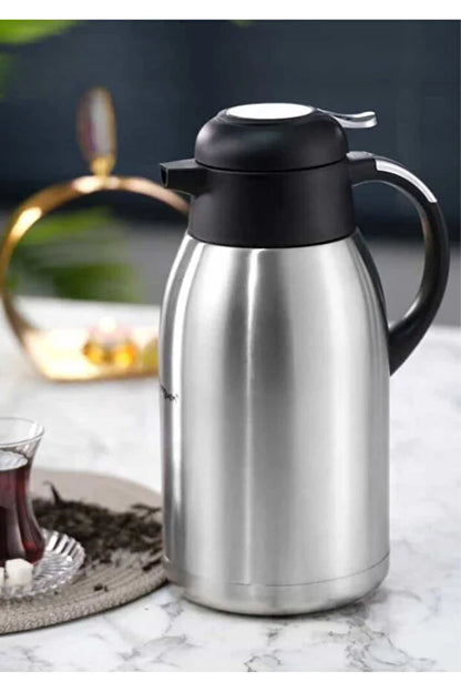 1250XS Paslanmaz Çelik Çay Termosu 2.5 Litre | 12-24 Saat Soğuk, 8-12 Saat Sıcak | Paslanmaz Çelik