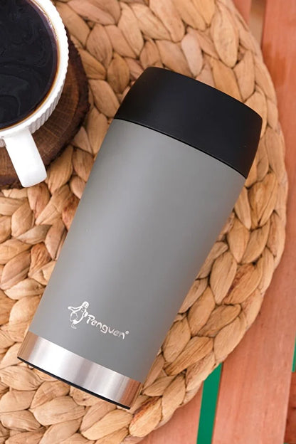 Mug Termosu - 300 ml | Sızdırmaz, Çift Cidarlı, Vakum Yalıtımlı, Paslanmaz Çelik