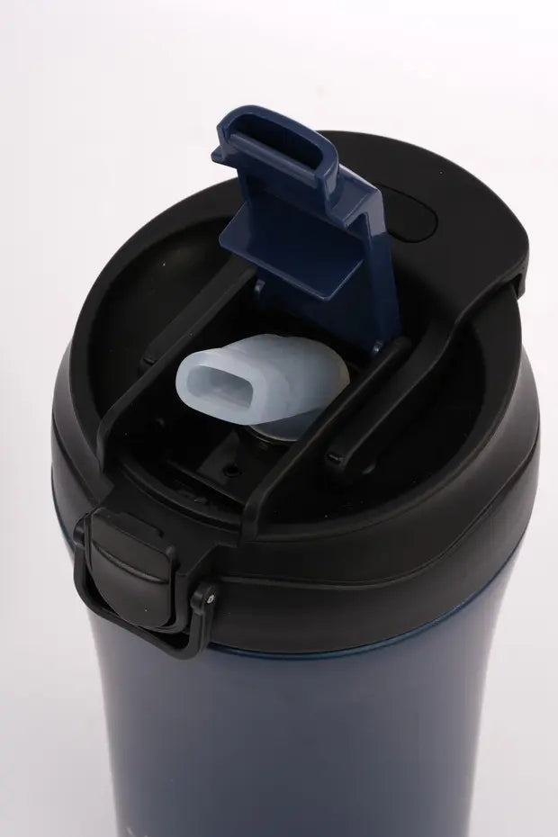 Mug Termosu - 400 ml | Sızdırmaz, Çift Cidarlı, Vakum Yalıtımlı, Paslanmaz Çelik