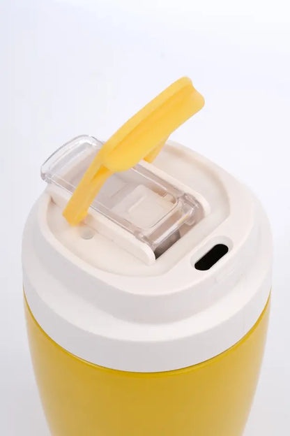 Termos Mug Sızdırmaz 400 ML - Çift Çidarlı Paslanmaz Çelik, Pipetli ve Doğrudan İçme Kapaklı