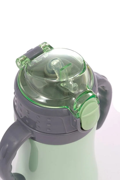 Çocuk Termosu - 280 ml | Sızdırmaz Çift Cidarlı, Vakum Yalıtımlı | Paslanmaz Çelik Pipetli Termos