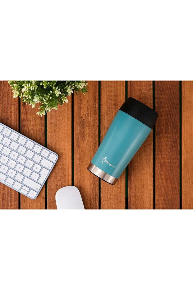 Mug Termosu - 300 ml | Sızdırmaz, Çift Cidarlı, Vakum Yalıtımlı, Paslanmaz Çelik