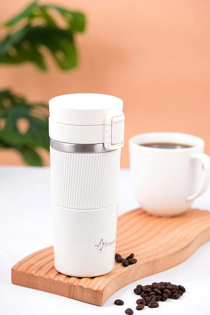 Termos Mug 400 ml Filtre Kapak Paslanmaz Çelik