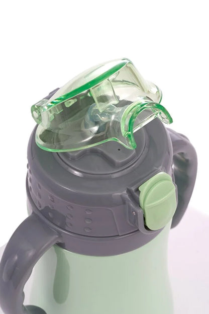 Çocuk Termosu - 280 ml | Sızdırmaz Çift Cidarlı, Vakum Yalıtımlı | Paslanmaz Çelik Pipetli Termos