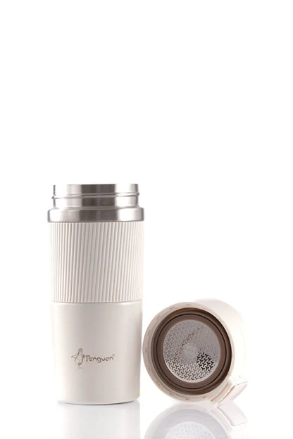 Termos Mug 400 ml Filtre Kapak Paslanmaz Çelik
