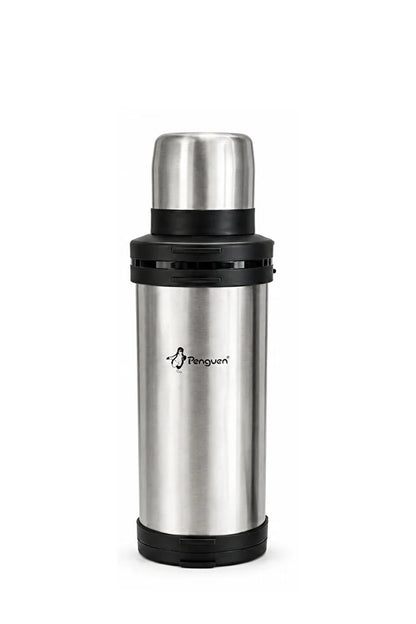 2 Litre Avcı Termos Vakumlu Çelik Termos Kamp Piknik Çay Kahve Termosu SUS304 BPA Free