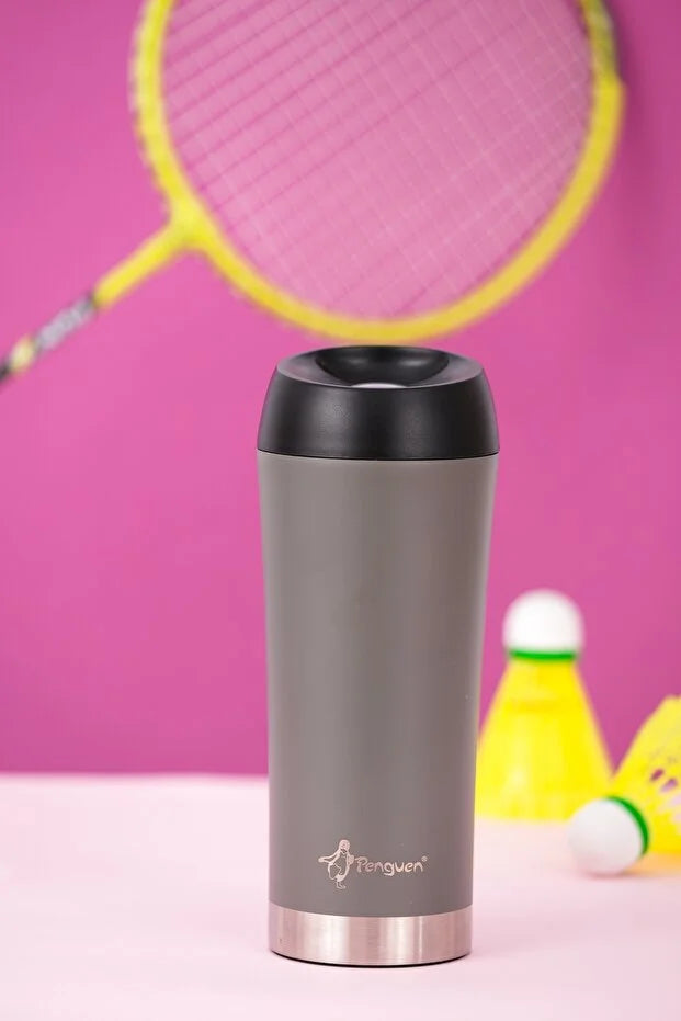 Mug Termosu - 400 ml | Sızdırmaz, Çift Cidarlı, Vakum Yalıtımlı, Paslanmaz Çelik