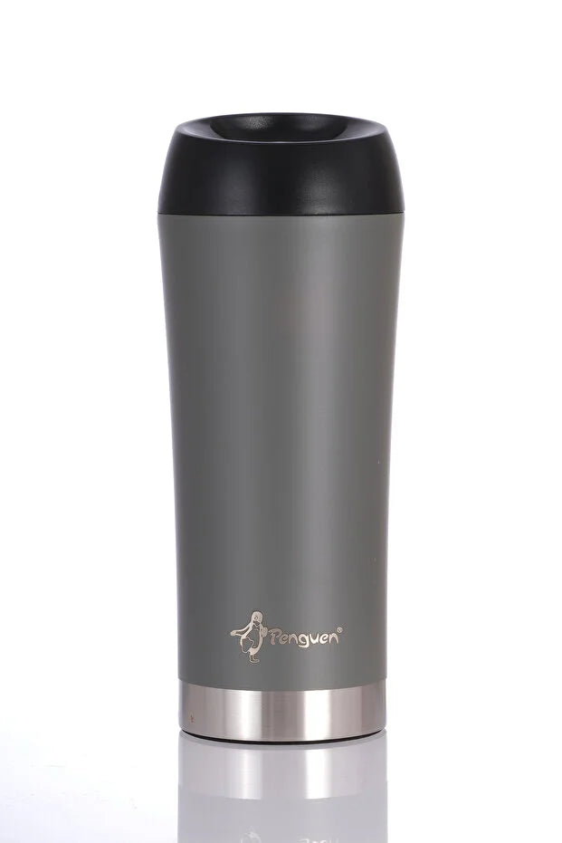 Mug Termosu - 400 ml | Sızdırmaz, Çift Cidarlı, Vakum Yalıtımlı, Paslanmaz Çelik
