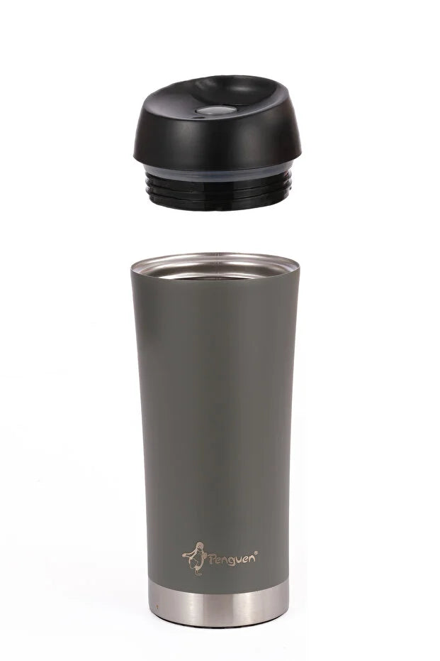 Mug Termosu - 400 ml | Sızdırmaz, Çift Cidarlı, Vakum Yalıtımlı, Paslanmaz Çelik