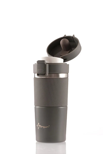 Termos Mug 400 ml Filtre Kapak Paslanmaz Çelik