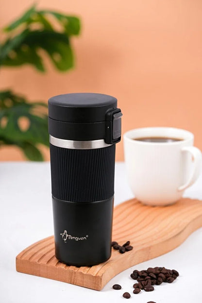 Termos Mug 400 ml Filtre Kapak Paslanmaz Çelik