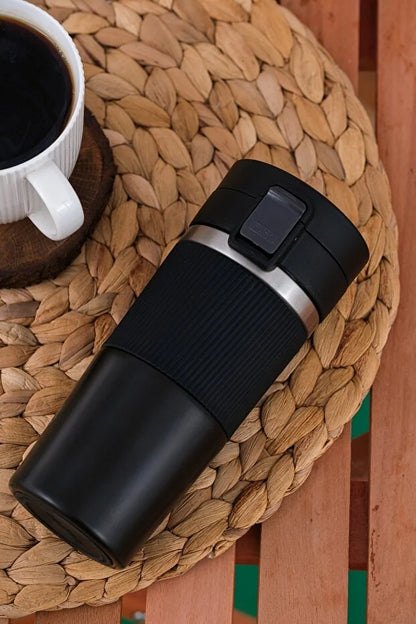 Termos Mug 400 ml Filtre Kapak Paslanmaz Çelik