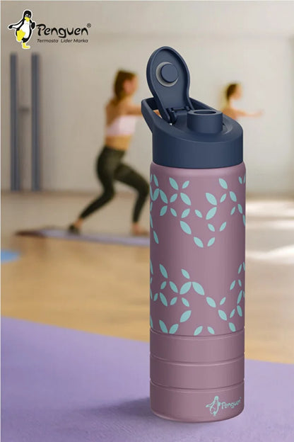 750ML Paslanmaz Çelik Su Matarası | Sızdırmaz Kapaklı | BPA Free | Dayanıklı