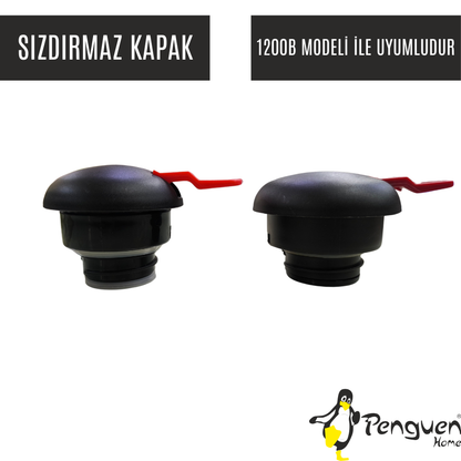 Penguen Termos Kapağı 1200B Uyumlu Yedek Parça - Sızdırmaz