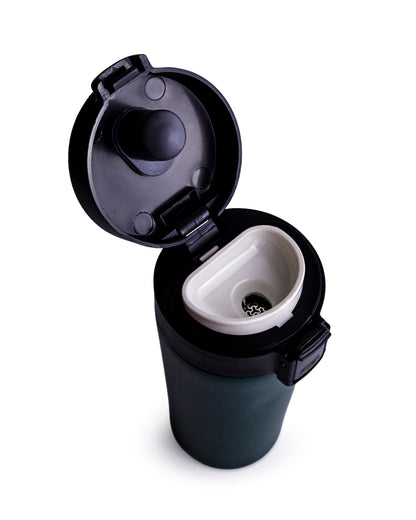 Termos Mug - 380ml, 6 Saat Sıcak & 12 Saat Soğuk Tutma, SUS304 Çelik, BPA Free