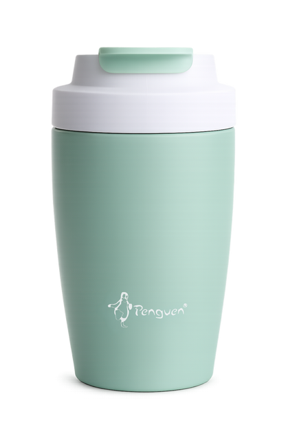 Penguen 400 ml çift içim kapaklı termos mug – mint