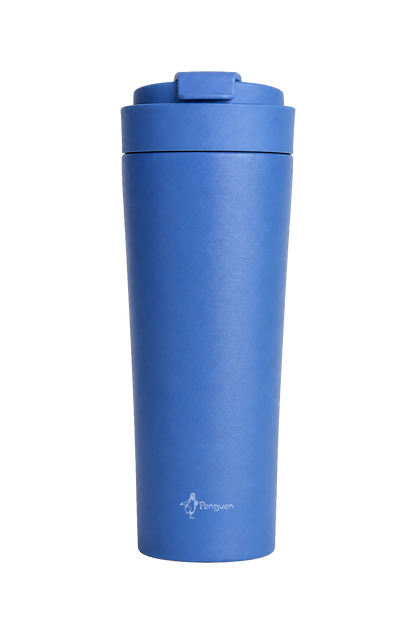 Penguen PNG-1167 500 ml flip kapaklı mug – mavi