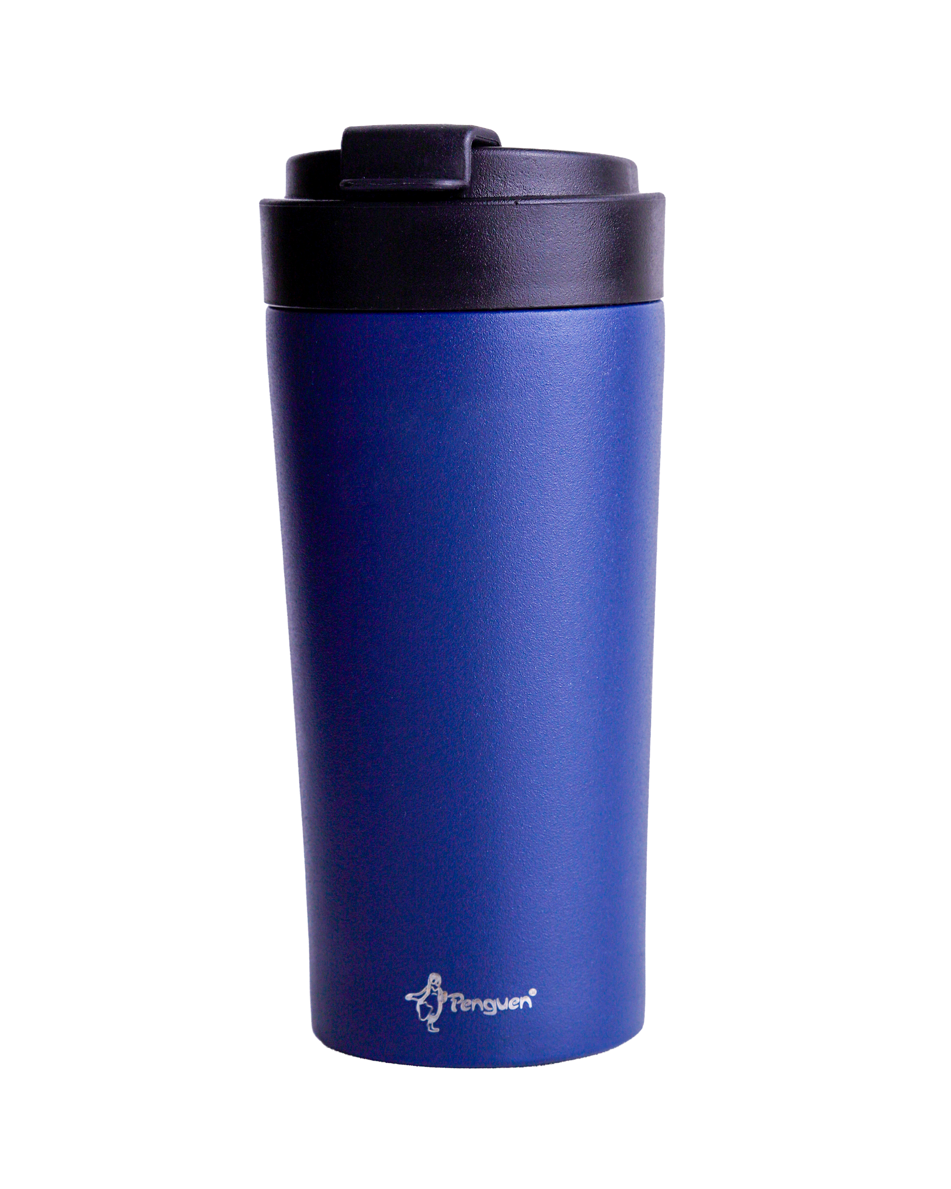 Penguen 400 ml mug termos – lacivert flip kapaklı